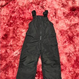 London Fog Black Snow Overalls/ Pants 4T